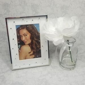 Swing Design Celia frame in silver with crystals